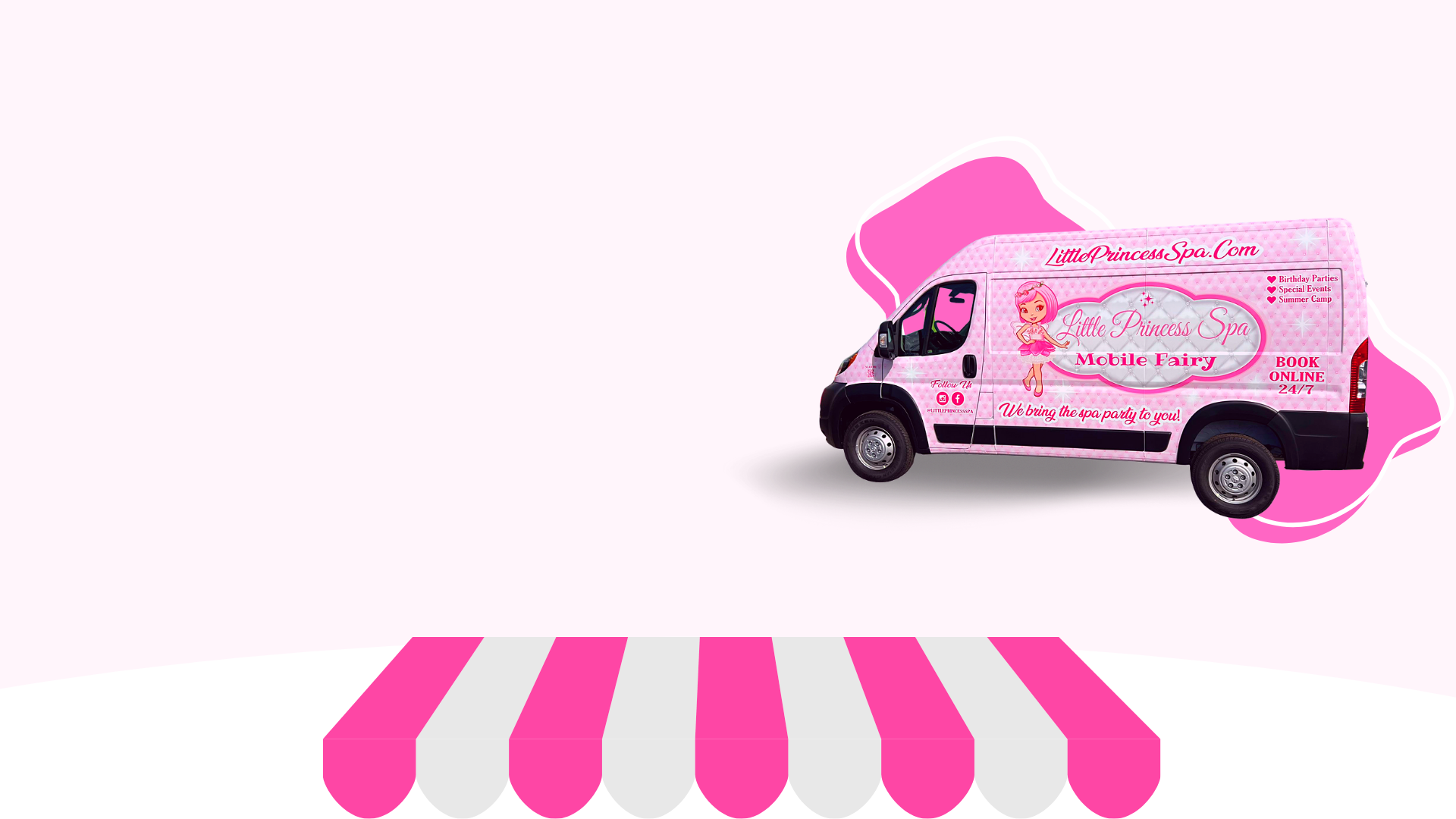 fairy mobile van banner extra smaller with awning colored