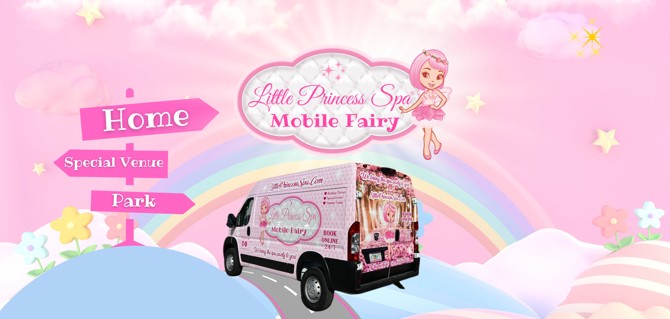 Fairy world banner