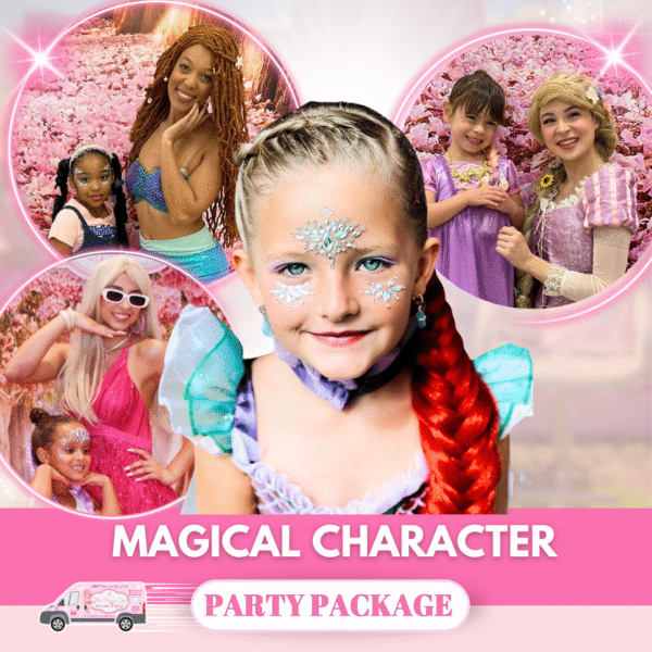 Magical character Party package at Mobile Fairy® Austin