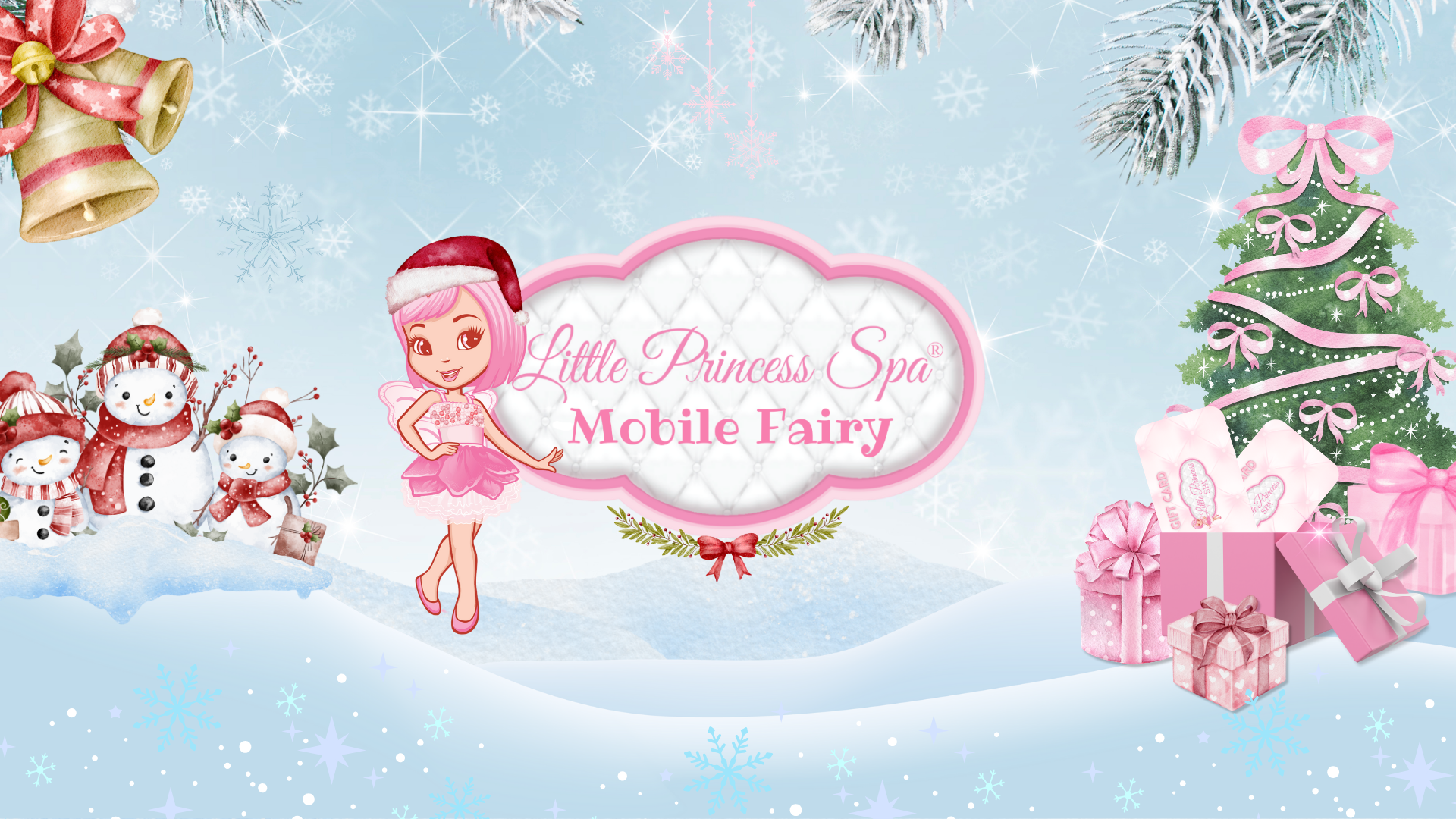 Winter season at Little princess Spa® Mobile Fairy Austin