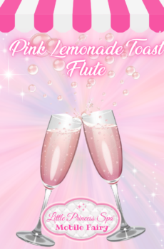 Pink Lemonade Toast Flute