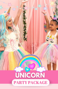 Unicorn Party Package by Mobile Fairy Ft Myers