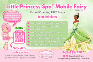 Grand Opening Free Party in Frisco TX