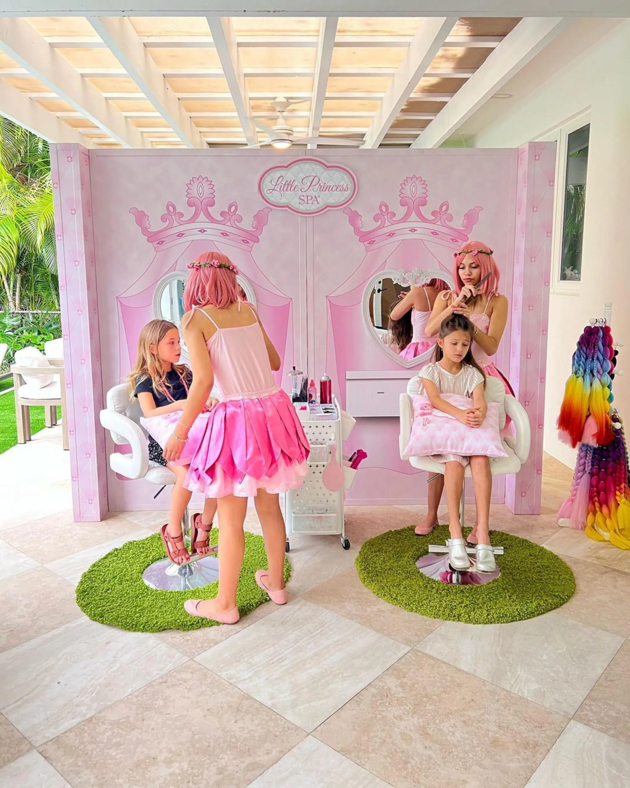 Little Princess Spa® Mobile Frisco - Party Outside