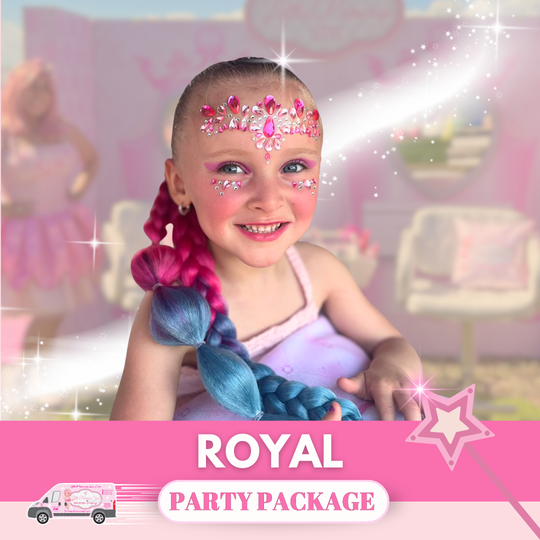 LitllePrincess spa Mobile Royal Spa Party