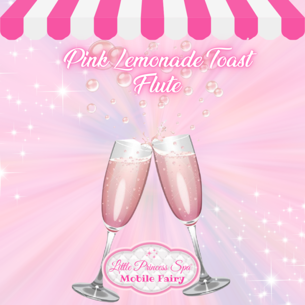 Pink Lemonade Toast Flute