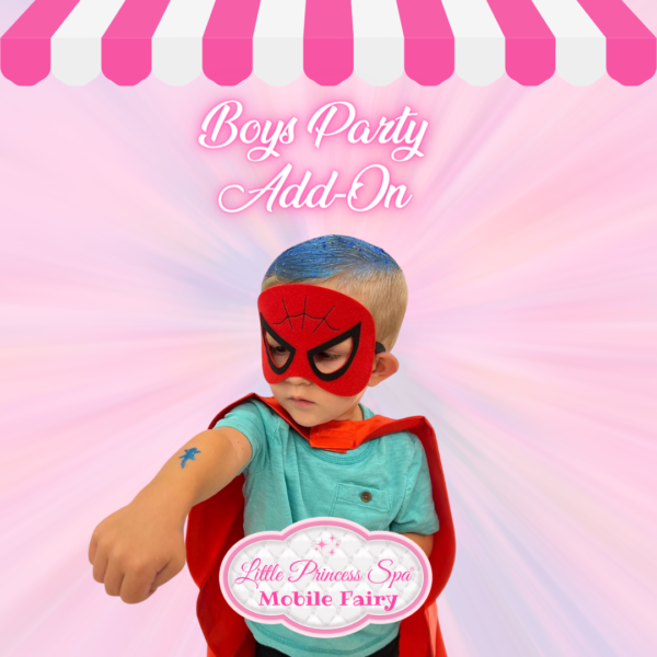 Boys Party Add-On