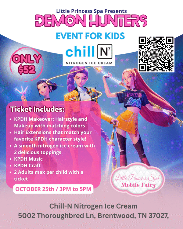 K-Pop Demon Hunters Makeovers Event