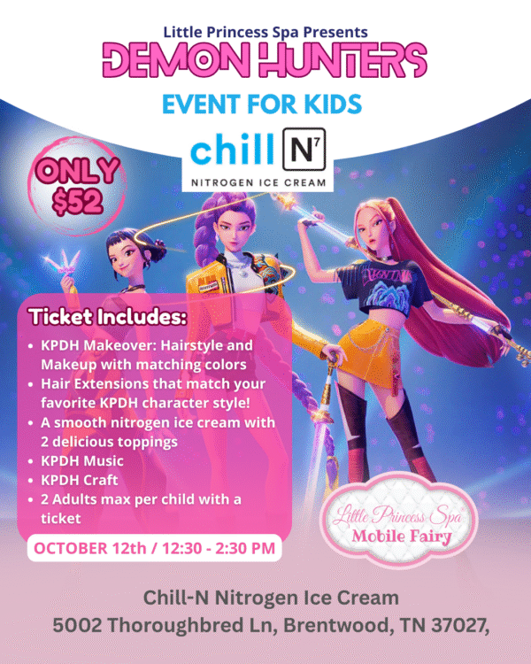 K-Pop Demon Hunters Makeovers Event
