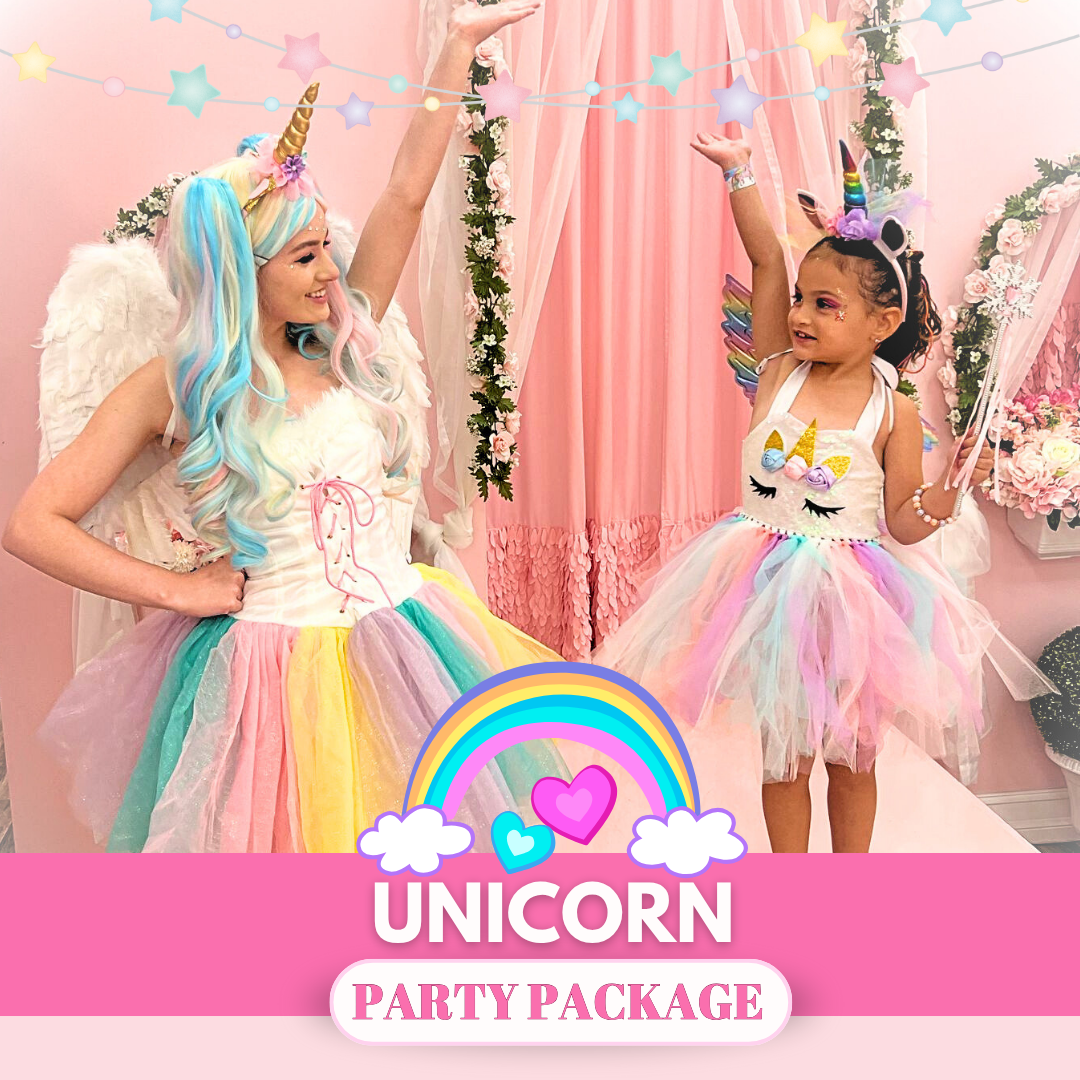 Unicorn party package by Mobile Fairy Nahsville