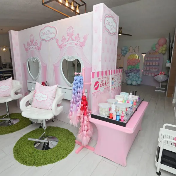 mobile fairy parties Spa stand 2