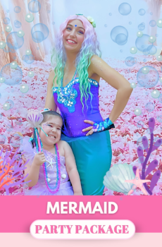 Mermaid Party package by Little Princess Spa Mobile Fairy Tampa